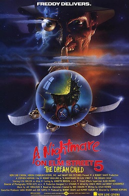 Poster for A Nightmare on Elm Street 5: The Dream Child
